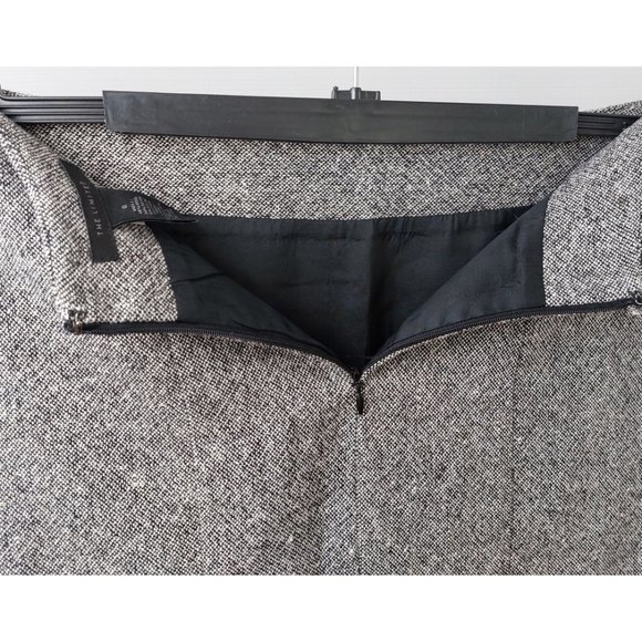 Classic Wool Tweed Lined Skirt - Flounce Fishtail Tulip Trumpet - Size 0 / XS - Picture 5 of 10